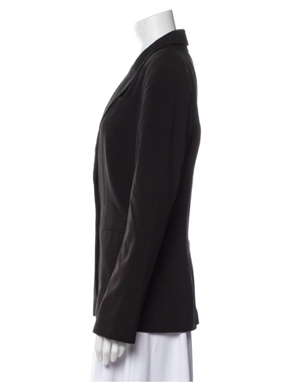 Black Single-Button Blazer - Picture 2 of 4